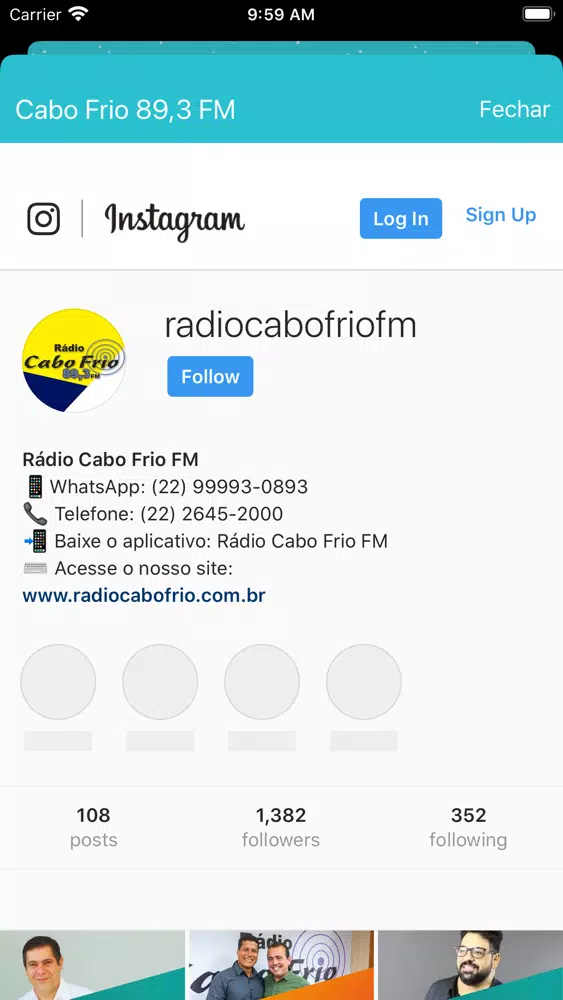 Rádio Cabo Frio 89,3 FM應用截圖