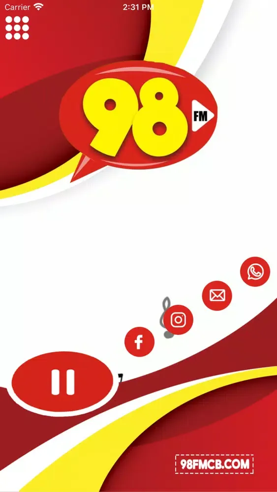 Rádio 98 FM Campo Belo应用截图