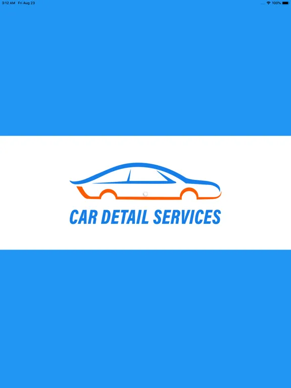 Car Detailing App iPad  スクリーンショット
