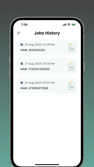 Car Go Logistics - Delivery Screenshots