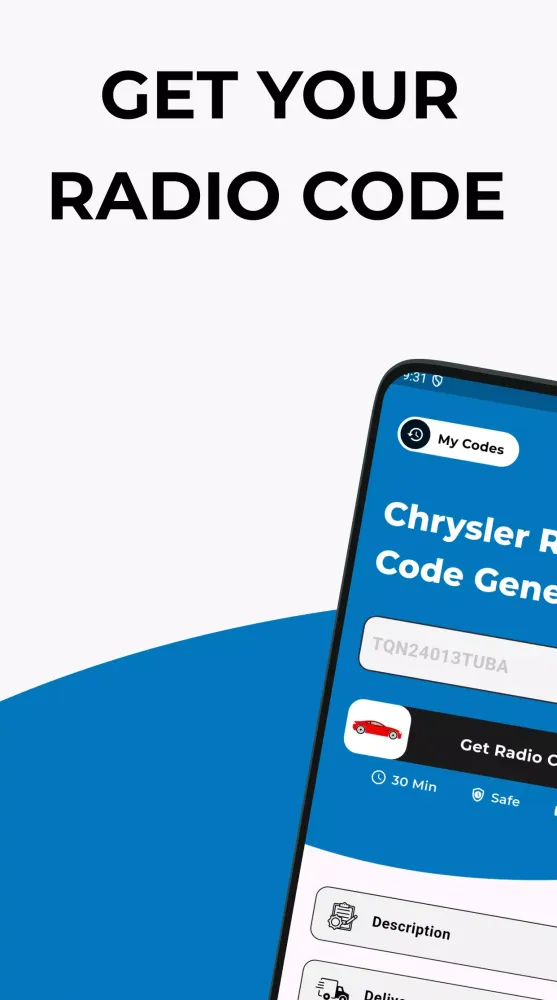 Chrysler Radio Codes Generator স্ক্রিনশট