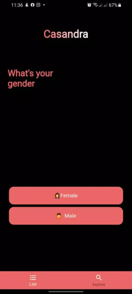 Casandra Screenshots