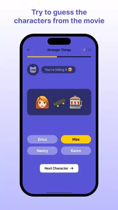 Langflix: English & Quizzes سکرین شاٹس