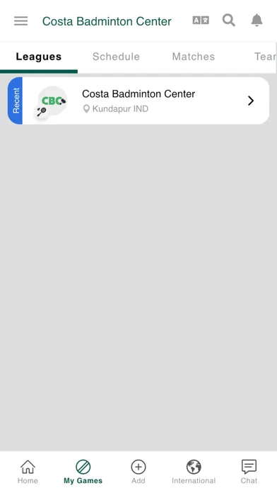 Costa Badminton Center Screenshots