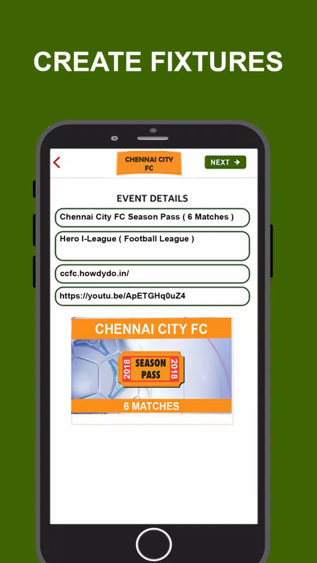 ภาพหน้าจอของ Official-Chennai CityFC (CCFC)