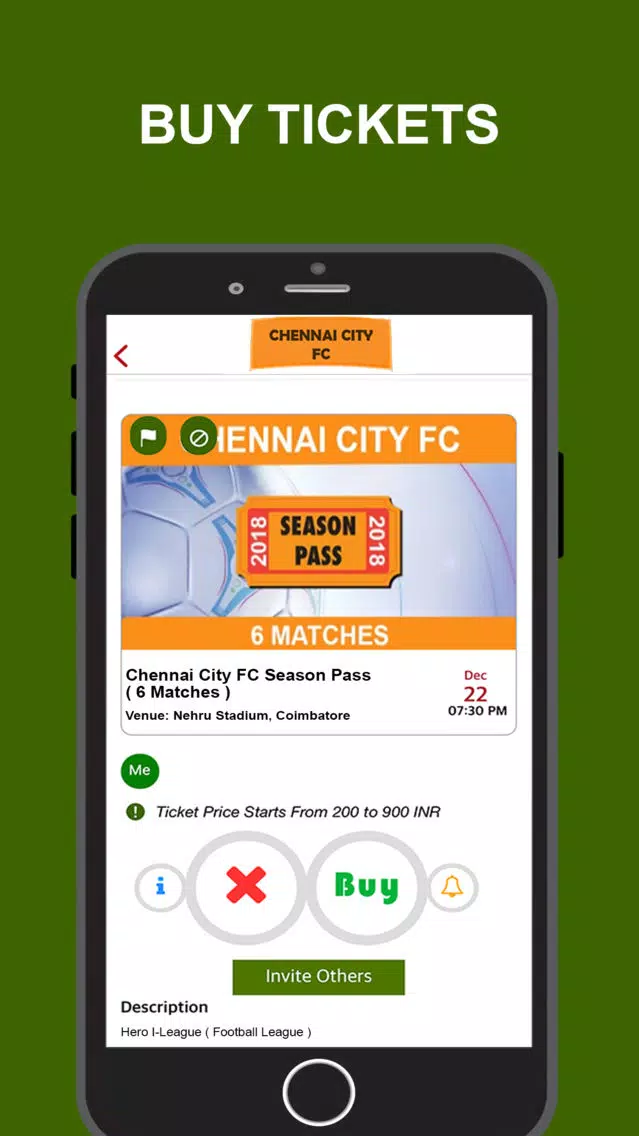 ภาพหน้าจอของ Official-Chennai CityFC (CCFC)