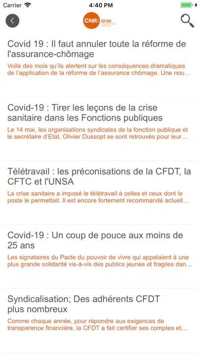 CFDT EDF R&D Screenshots