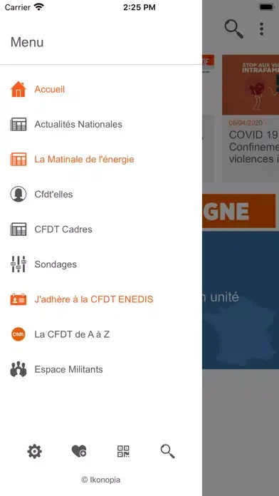 CFDT ENEDIS سکرین شاٹس