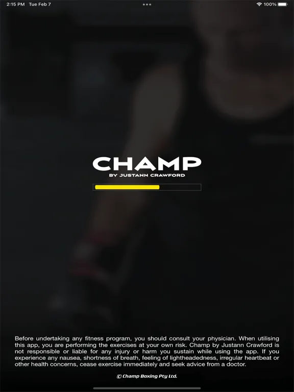 Tangkapan layar Champ Boxing iPad 