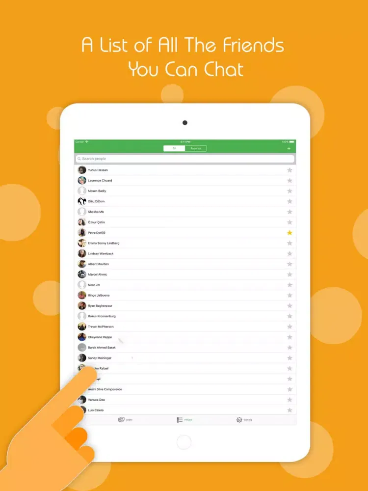 Capturas de tela do Chat Lock Message - Text Chats iPad 