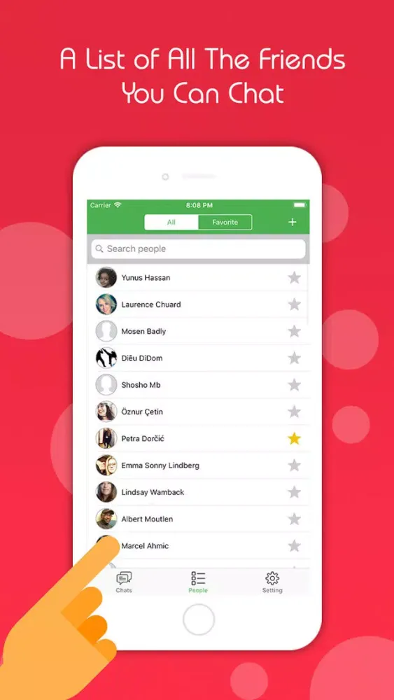 Capturas de tela do Chat Lock Message - Text Chats