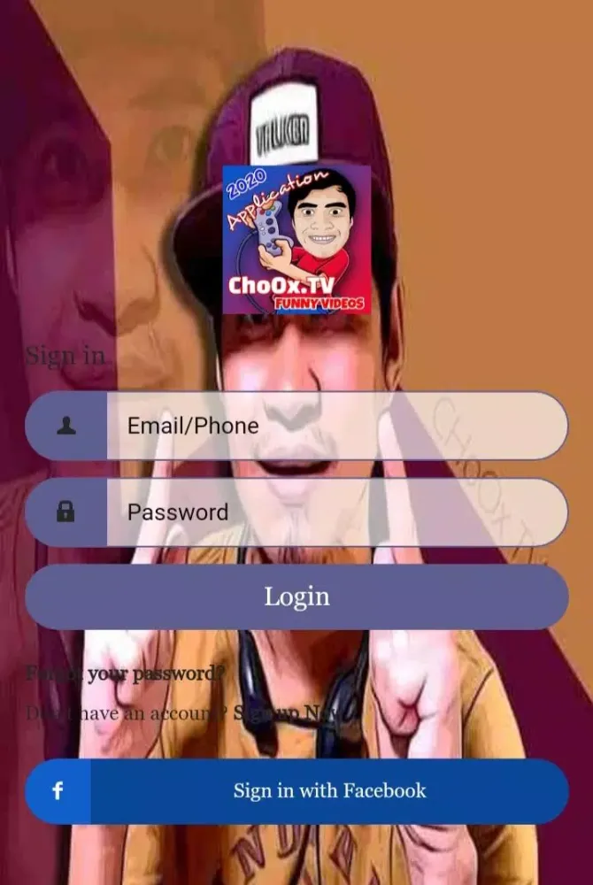 Tangkapan layar ChoOx TV Videos