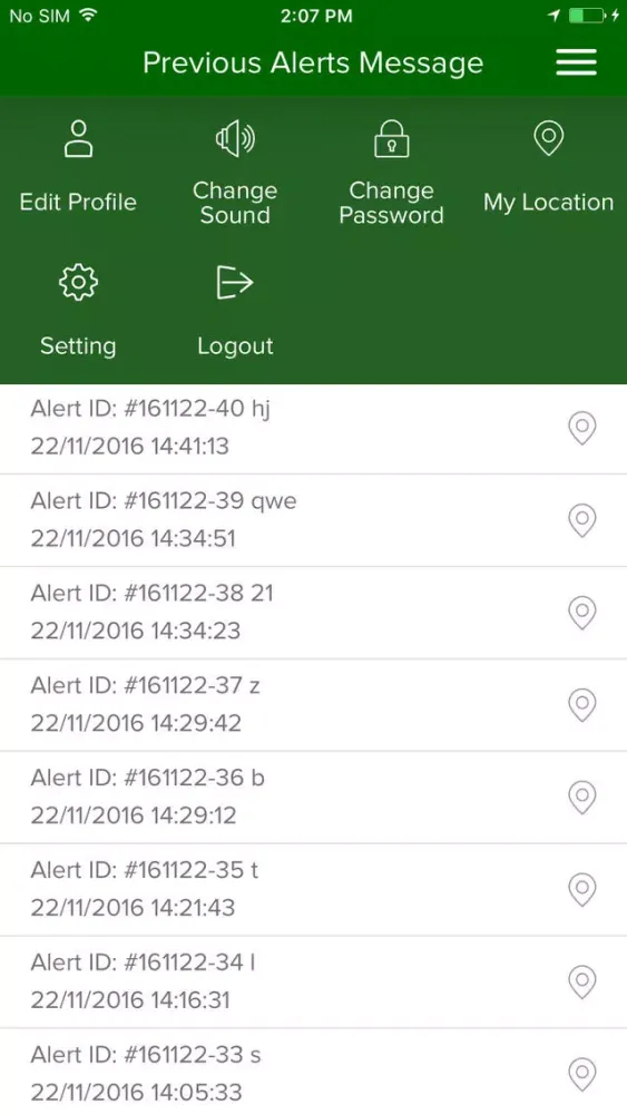 Chrisland Notification Alert Screenshots