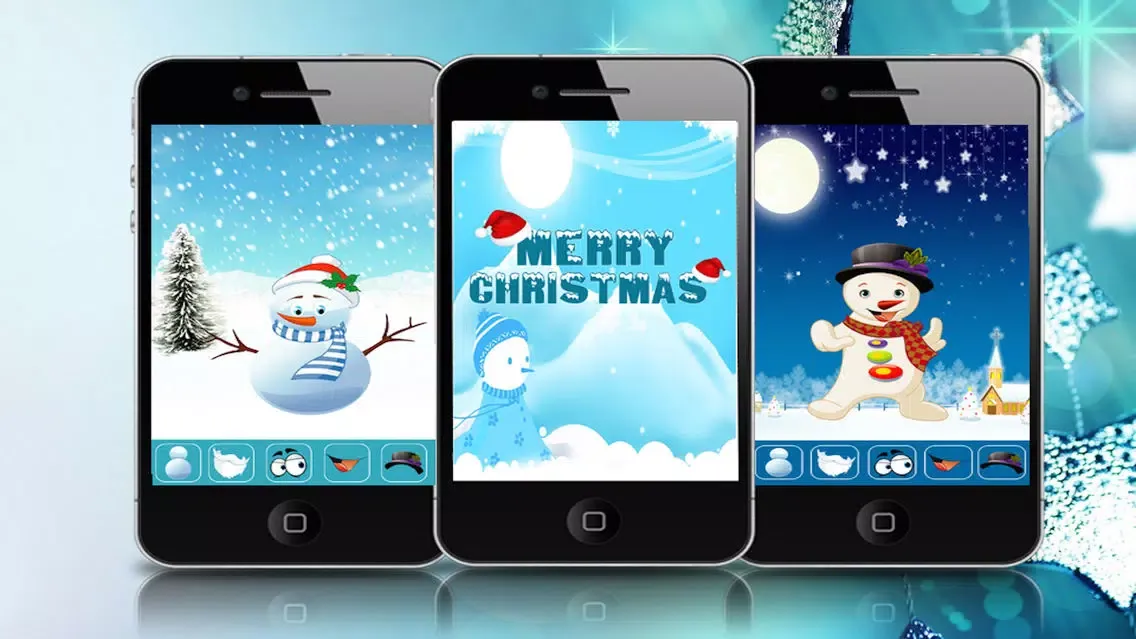 Screenshot di Santa Claus Maker: Greeting Card Christmas 2017