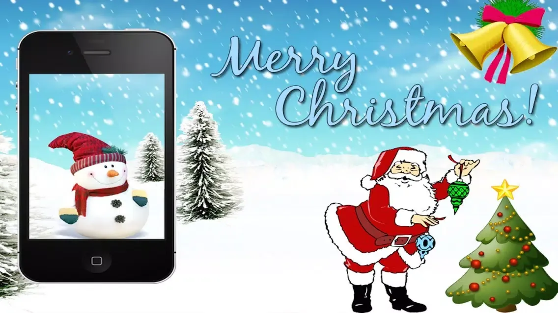 Screenshot di Santa Claus Maker: Greeting Card Christmas 2017
