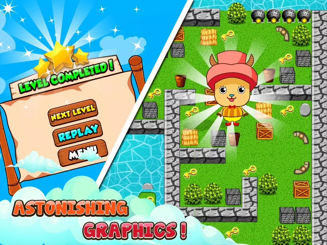 Capturas de tela do Chum World Grand Maze iPad 