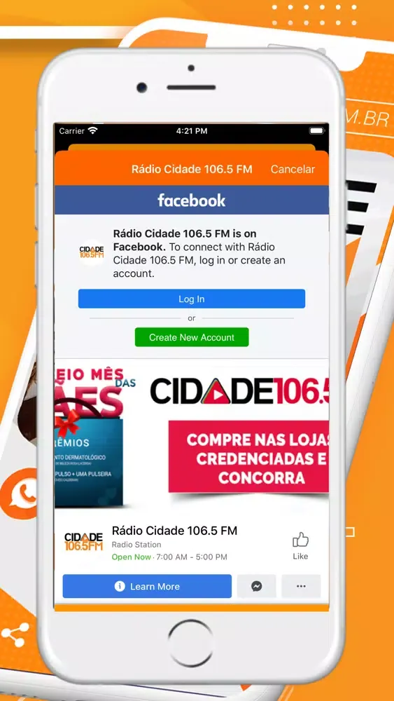 Cidade 106.5 FM स्क्रीनशॉट