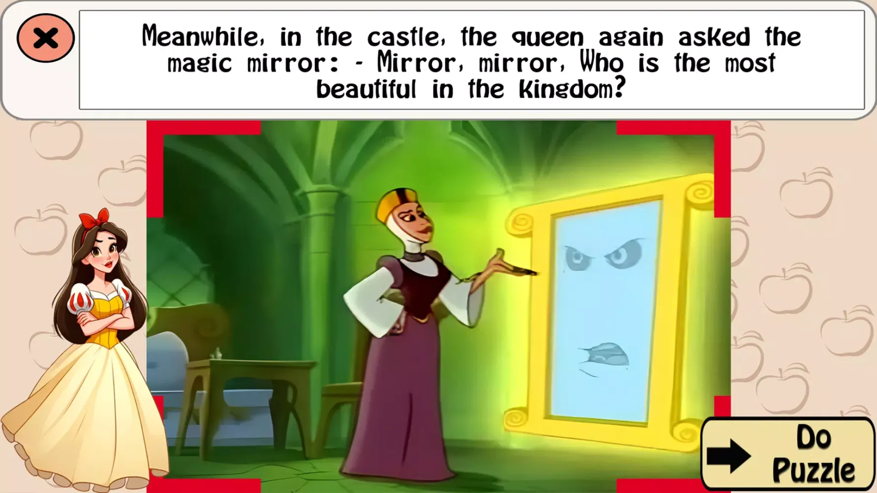 SnowWhite Puzzles Game Screenshots