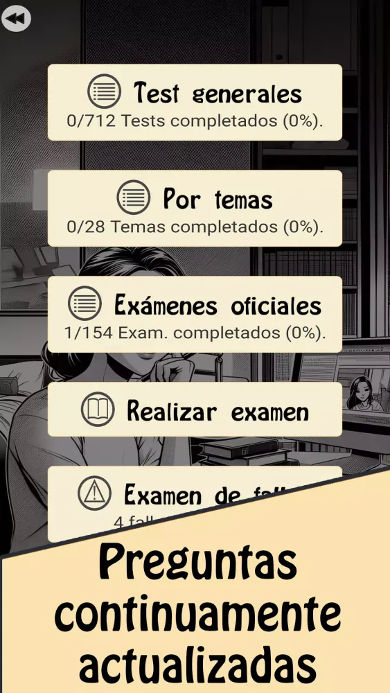 Screenshot di TestOpos Administrativo Local