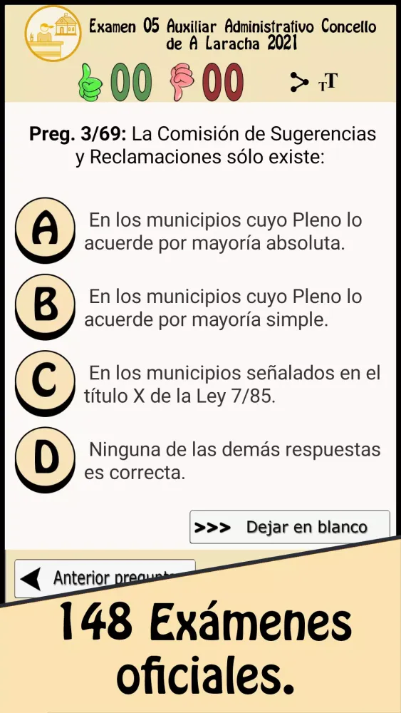 Screenshot di TestOpos Administrativo Local