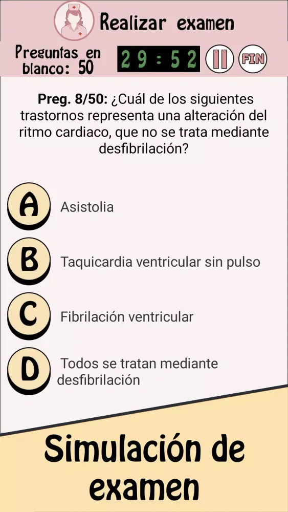 TestOpos Enfermería Screenshots