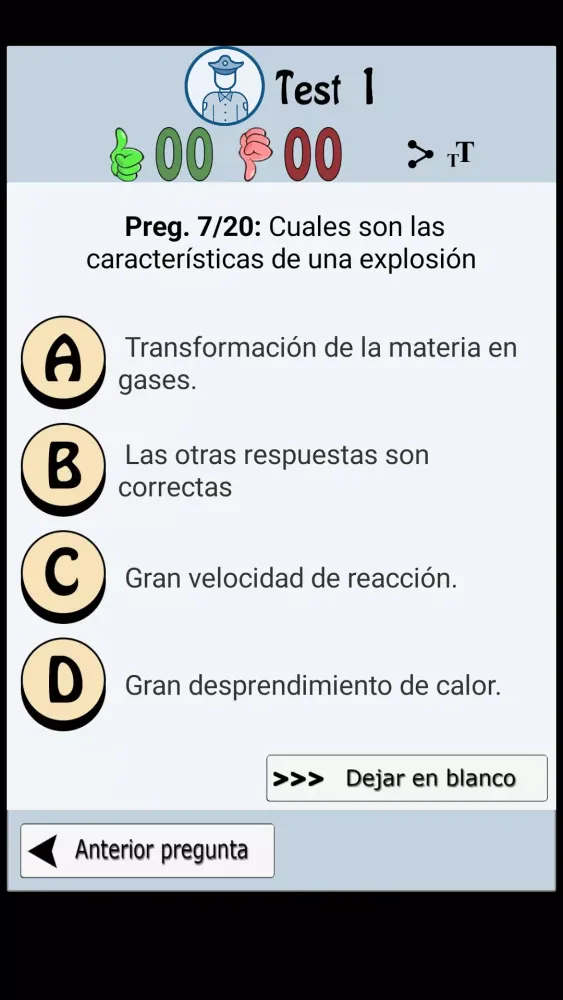 TestOpos Vigilante Seguridad Screenshots