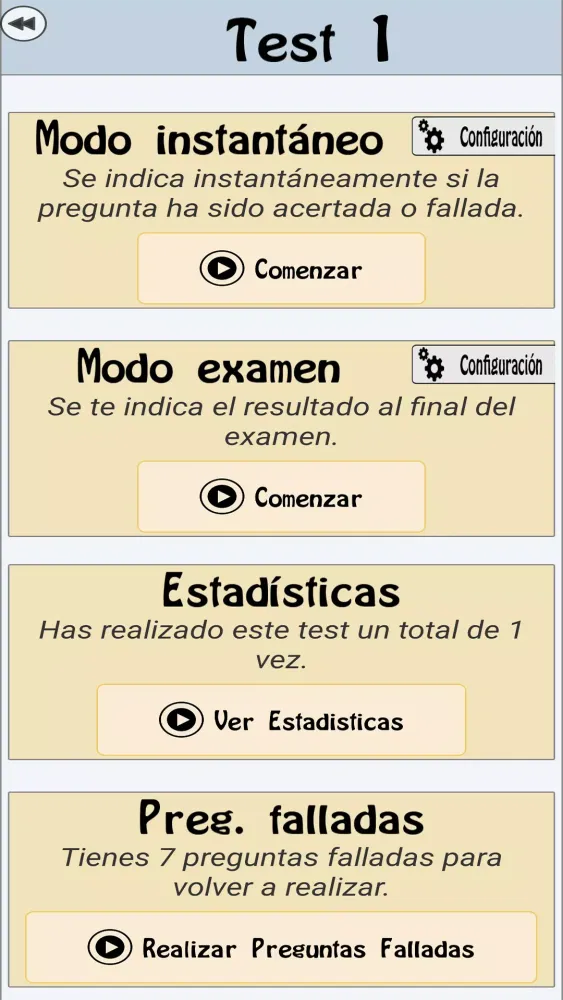 TestOpos Vigilante Seguridad Screenshots