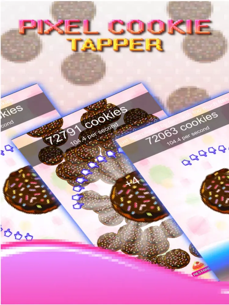 Pixel Cookie Tapper iPad  স্ক্রিনশট