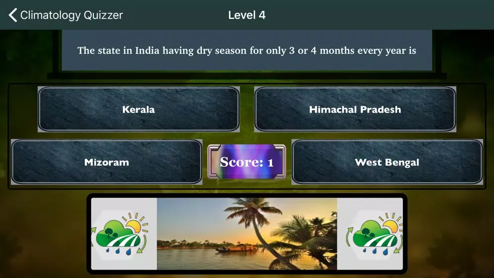 Capturas de pantalla de Climatology Quizzer