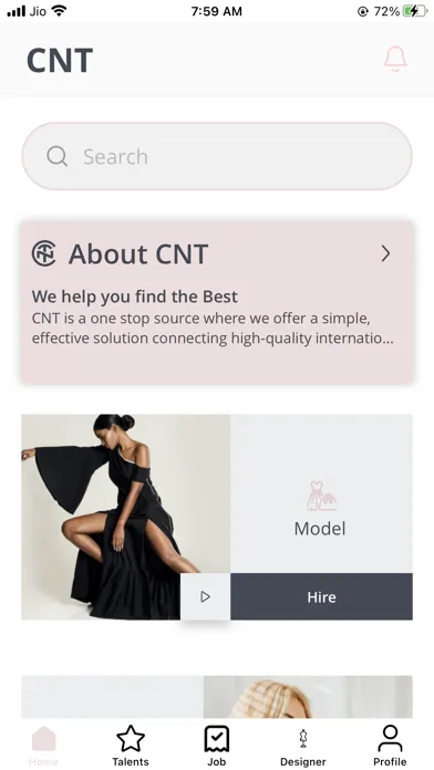 CNT Portal Screenshots