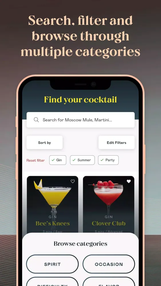 Cocktail Club应用截图