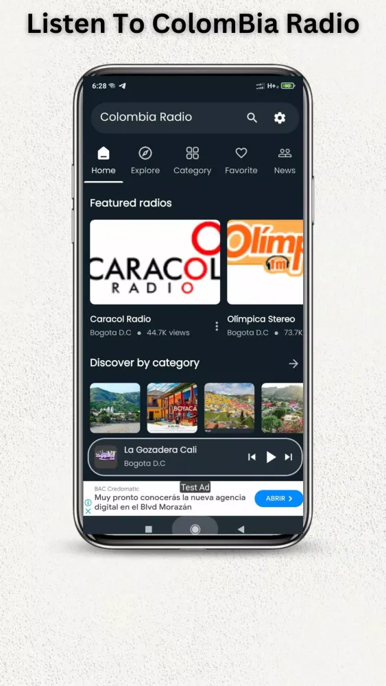 Colombia Radio - FM / AM应用截图