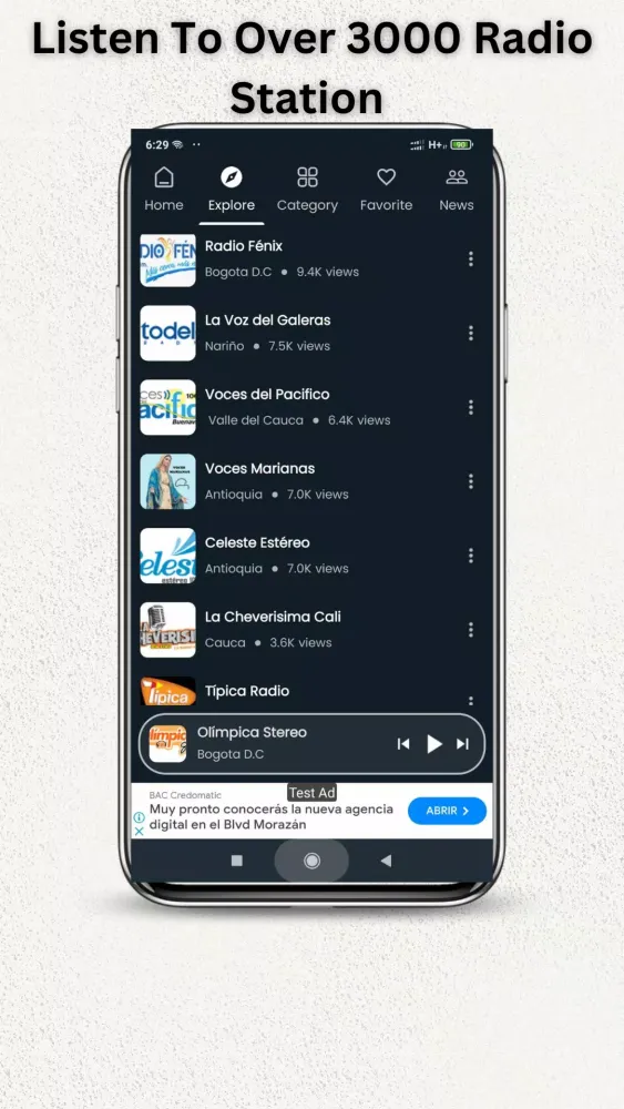 Colombia Radio - FM / AM应用截图
