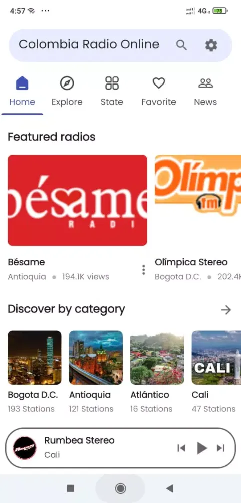 Colombia Radio - FM / AM应用截图