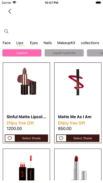 Colorbar Cosmetics Screenshots