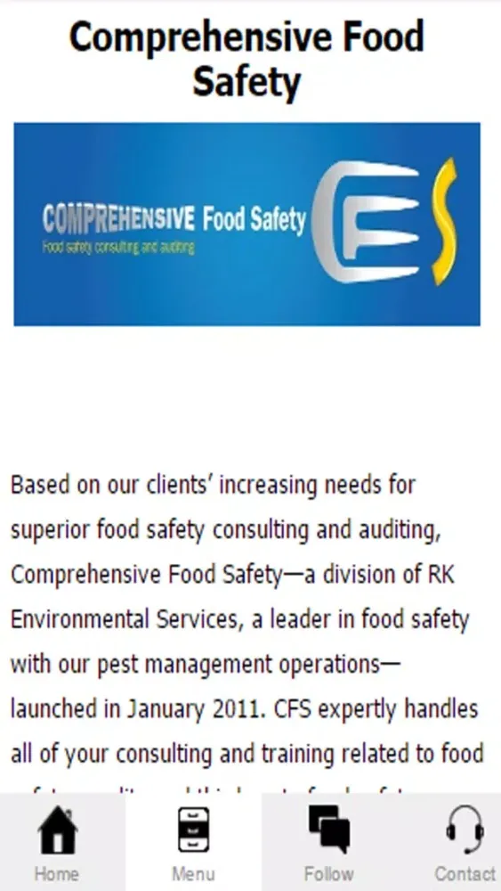 Скриншоты Comprehensive Food Safety App
