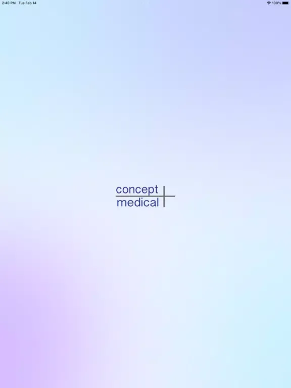 Zrzuty ekranu Concept Medical Dictation iPad 