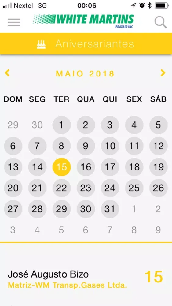 Tangkapan layar Novo ConectAR WM