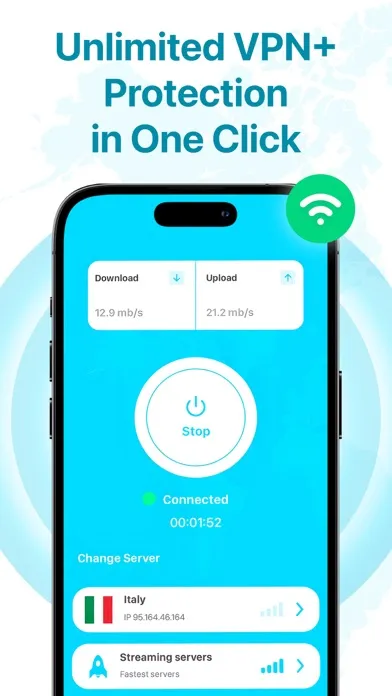 Tangkapan skrin Fast VPN turbo IP Changer