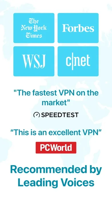 Tangkapan skrin Fast VPN turbo IP Changer