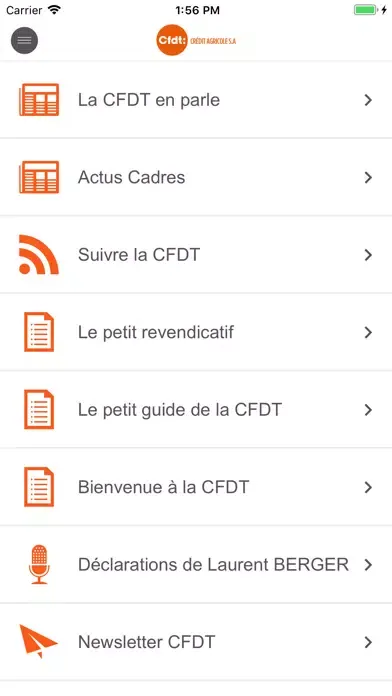 CFDT CASA应用截图