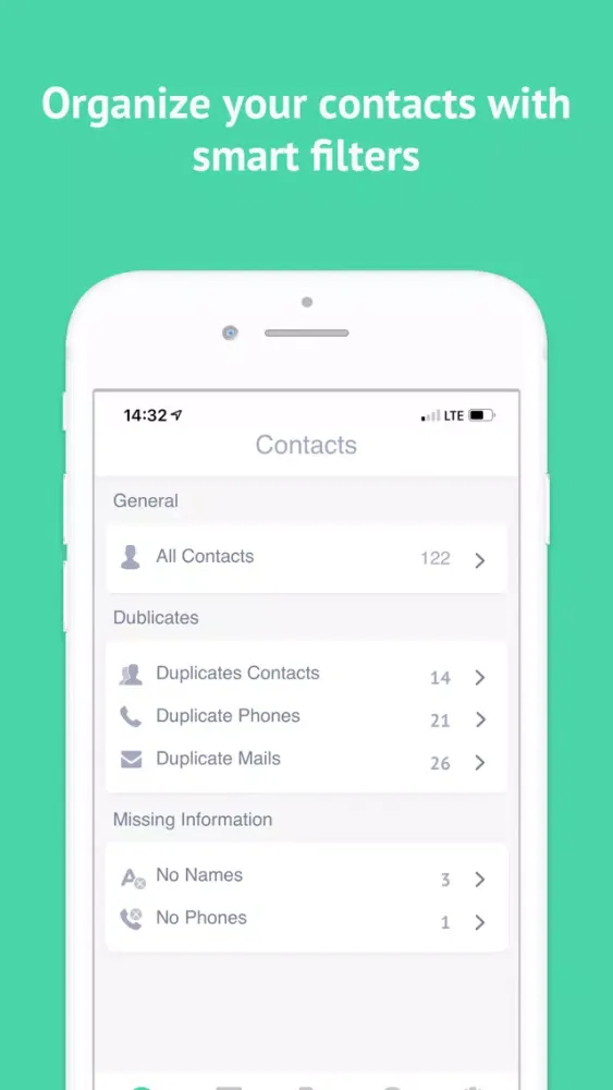 iClean Photo & Contact Cleaner سکرین شاٹس