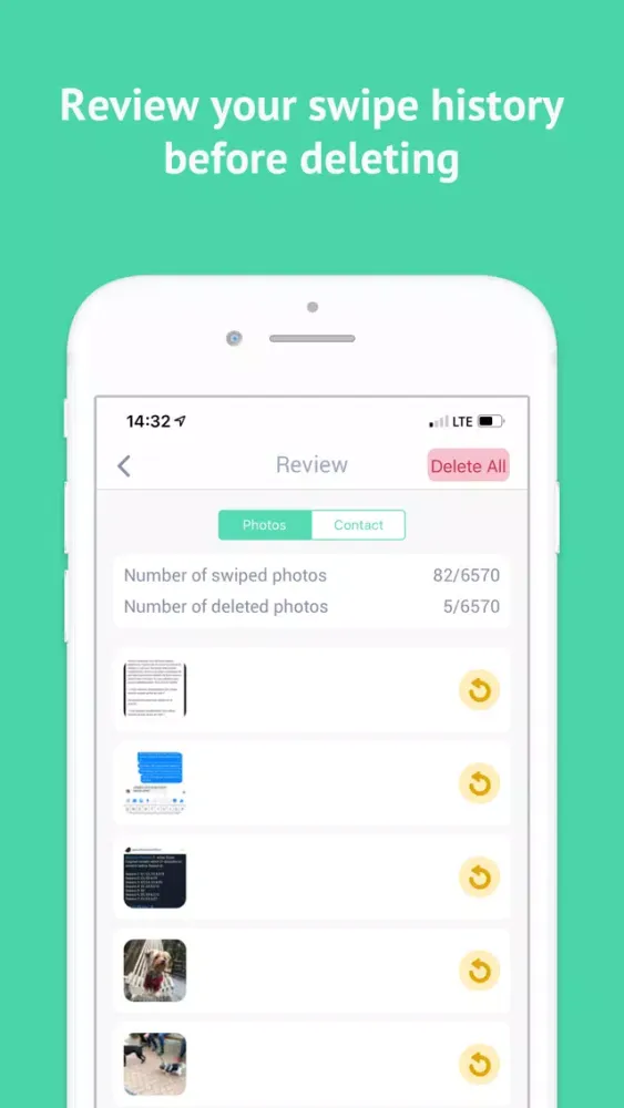 iClean Photo & Contact Cleaner سکرین شاٹس