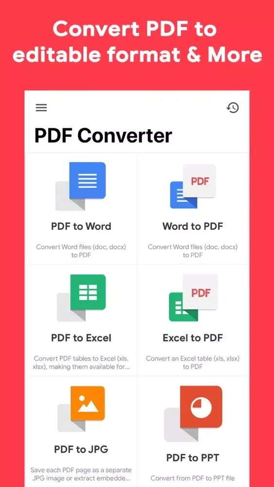 PDF Converter · Convert to PDF سکرین شاٹس