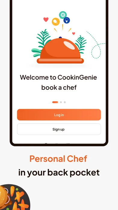 Ảnh chụp màn hình của CookinGenie - Book a Chef