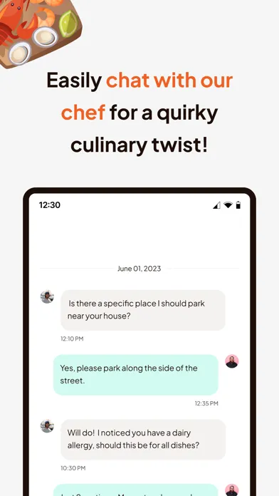 Ảnh chụp màn hình của CookinGenie - Book a Chef