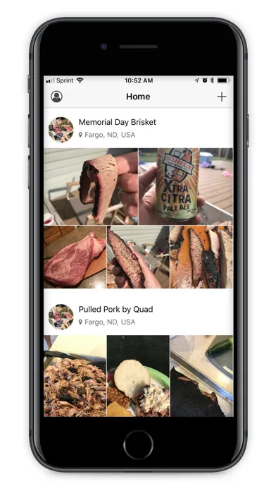 Cookout - A BBQ App Screenshots