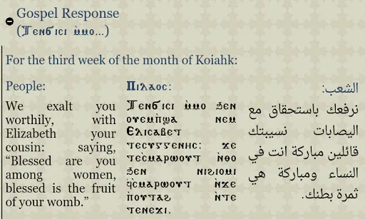 Coptic Reader Screenshots