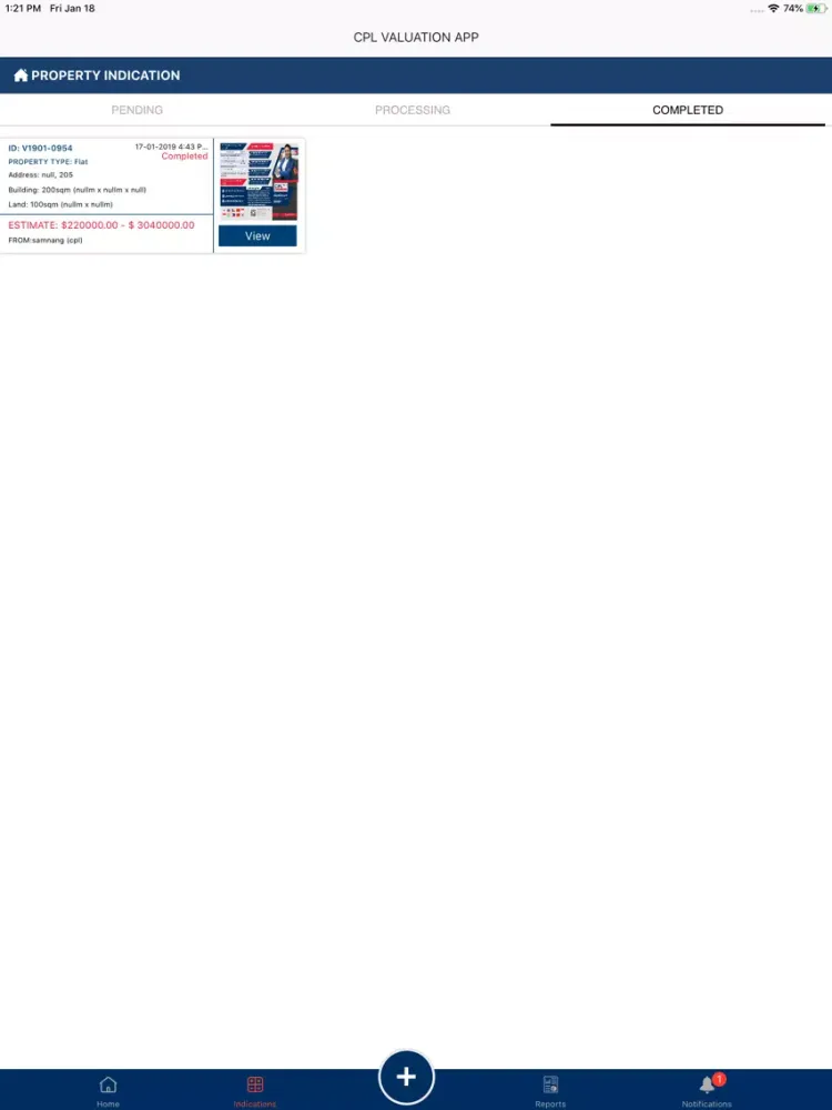 CPL Valuation iPad 应用截图