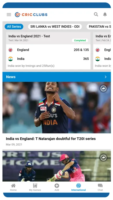 تصاویر CricClubs